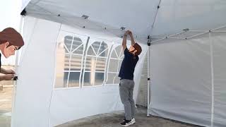 OF223 Canopy Tent Installation [upl. by Qooraf]