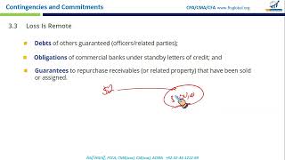 CPA FAR Contingencies and Commitments [upl. by Ennayram]