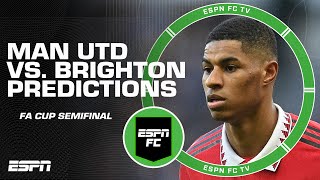 Will Man United bounce back vs Brighton in the FA Cup semifinal  ESPN FC [upl. by Rubina]