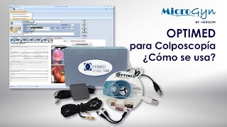 Software OPTIMED para colposcopía  ¿Cómo se usa [upl. by Aicia]