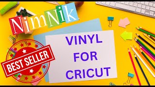 Best Vinyl Sheets for Cricut on Amazon Back in Stock 25 A4 Vinyl Sheets by NimNik Amazon Offer [upl. by Eelrebmyk]