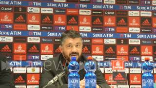 Gattuso show Risponde così al giornalista quotDimmi tu chi deve battere i rigoriquot [upl. by Salis]