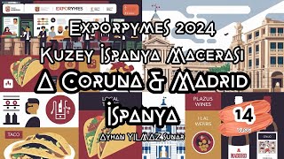 KUZEY İSPANYA A CORUNA’DAN MADRİD’E VLOG14 [upl. by Wiener]