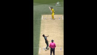 Australias fall of wickets from the 3rd ODI  AUSvPAKOnStar [upl. by Ennaer613]