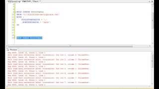 TSQL Bulk load data conversion error truncation for row n column n [upl. by Latsyrcal]