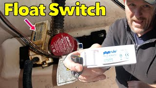 Bilge Pump Float Switch replacement in a Robalo R200 [upl. by Ethelyn91]