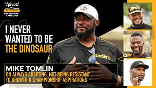 Mike Tomlin Steelers Head Coach on Russell Wilson Justin Fields amp Championship ways  The Pivot [upl. by Nicol]