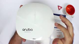 Aruba Access Point IAP315 Unboxing [upl. by Jillian400]