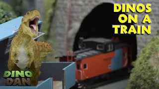 Mighty Dinos on a Train  Best of Dino Dan Treks Adventures [upl. by Nanine856]