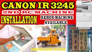 CANON IR 3245  REFURBHISHED XEROX MACHINE  CANON RC MACHINE  STUDENT XEROX MACHINE COPIERTECH [upl. by Sybil]