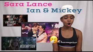 LEGENDS OF TOMORROW SARA LANCE amp GALLAVICH STORY  IAN amp MICKEY REACTION [upl. by Karlene]