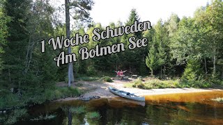 1 Woche Schweden Tour Pickup mit Wohnkabine Kanufahren am Bolmen See [upl. by Bolling]