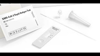 SARS CoV2 Antigen Rapid Test Kit Colloidal Gold [upl. by Eissahc]