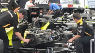 Indy Car Engine Start [upl. by Yrrat]