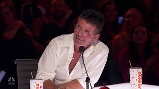 Simon Cowell Steals Howies Golden Buzzer for Boogie Storm on AGT Champions full Version [upl. by Gnim]