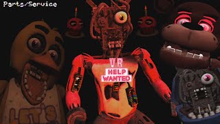 Fixin up the HUMUNGOUS OG FNAF Characters in Help Wanted [upl. by Herwick619]