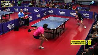 Yonis Xu vs Yining Wang – TTA Tour Final Brisbane Table Tennis 2024 [upl. by Aihsrop]