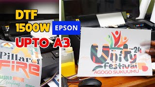 How to Convert An Epson Stylus 1500W Printer to Print DTF [upl. by Trstram66]