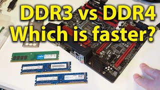 DDR3 vs DDR4  RAM SPEED WHICH IS Faster True Apples to Apples Comparison [upl. by Ayhtnic209]