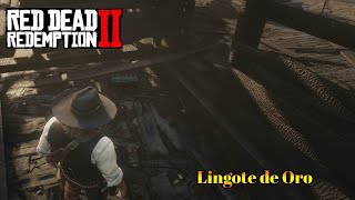 Localización De Lingote De Oro 🤑 En Red Dead Redemption 2  Gameplay Español [upl. by Donnell713]