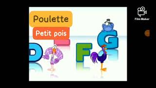 abc poulette petit pois 1 com crianças 1 [upl. by Nnaj]