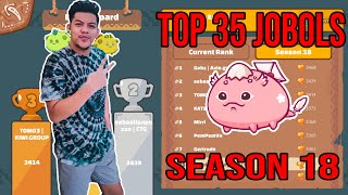 Jobols Toothless Bird Gameplay Top 35 Season 18  Axie Infinity [upl. by Jorie817]