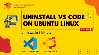 How to Uninstall VS Code from Ubuntu Linux  Complete Guide [upl. by Mcmaster]