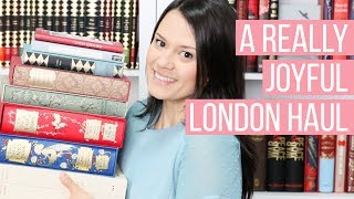 A Really Joyful London Book Haul  Folio Society Books and a Manuscript Copy of Jane Eyre [upl. by Wehrle]