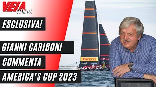 Gianni Cariboni commenta in esclusiva la Regata di Vilanova nella Road to Americas Cup 2023  2024 [upl. by Ahsi]