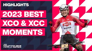 2023 Greatest XCC and XCO moments  2023 UCI Mountain Bike World Cup [upl. by Lema]