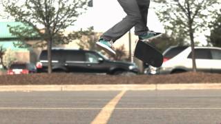 Skateology 360 flip 1000 fps slow motion [upl. by Einitsed67]