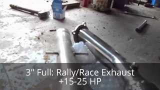 MK4 GolfGTI 24v VR6 3quot straight pipe BeforeAfter [upl. by Fernald188]