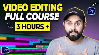 Adobe Premiere Pro Full Course  Complete Freelance Video Editing Course 2024 [upl. by Kaule964]