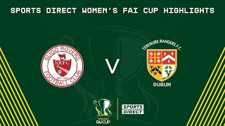 Sports Direct Womens FAI Cup First Round  Sligo Rovers 50 Terenure Rangers  Highlights [upl. by Cleasta]