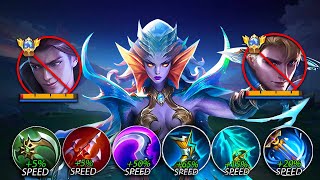 KARRIE FULL SPEED BUILD🔥 NEW BEST BUILD FOR KARRIE 2024  ENEMY REPORTED ME😱   MUST WATCH THIS [upl. by Annaierb]