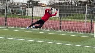 Torwarttraining Weihnachten 2023 gemeinsam mit Tom Dahlke 1 FC Kaiserslautern U21 [upl. by Gualterio]