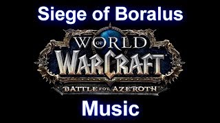 Siege of Boralus Music  Warcraft Battle for Azeroth Music [upl. by Ayiram]