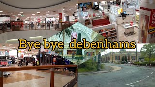 Debenhams final days  closing down sale  debenhams Trafford Centre  bye bye debenhams uk [upl. by Bills]