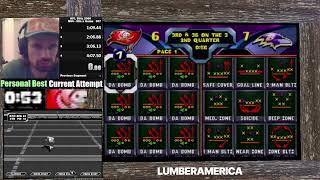 NFL Blitz 2000 Speedrun Attempts [upl. by Iroj]