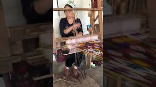 How it is made  Ikat Weaving [upl. by Rew808]