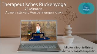 25 Minuten therapeutisches Rückenyoga für Anfänger [upl. by Ardnauq527]