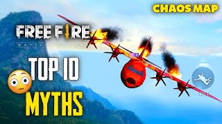 Top 10 Mythbusters in FREEFIRE Battleground  FREEFIRE Myths 264 [upl. by Enilram443]