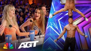 4 SURPRISING acts that STUNNED the judges  AGT 2023 [upl. by Acirem]