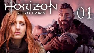 Horizon Zero Dawn 01  Die Ausgestoßene ◆ Lets Play [upl. by Elnora]