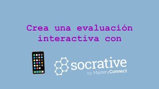 Tutorial de cómo crear una evaluación a tus alumnos en Socrative 👨‍🎓 2020 [upl. by Nilerual]