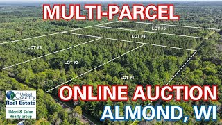 MultiParcel Online Auction  Almond WI [upl. by Enomsed]