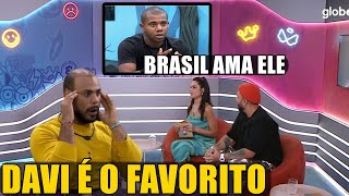 MARCUS DESCOBRE Q DAVI É O FAVORITO O BRASIL AMA ELE E FICA CHOCADO [upl. by Ricketts]