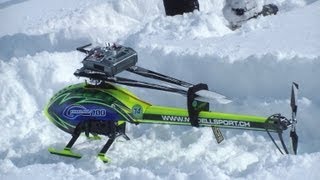 Best of Swiss Snow Edited correctly with Rc Helicopter [upl. by Nuahsal]