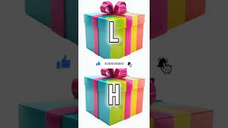 Choose your gift🎁🎁choose L OR H choose giftbox🎁giftsviraltrendingshortfeedchooseyourgiftshorts [upl. by Merat]