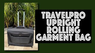 Travelpro Maxlite 5 Softside Carry On Garment Bag Review [upl. by Post]